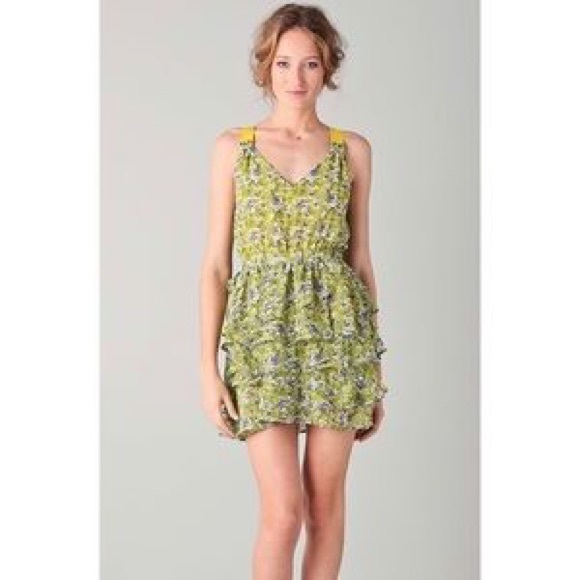 Patterson J. Kincaid Gardenia Dress - Picture 1 of 10